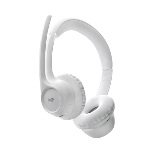 [981-001416] Audífonos Bluetooth Logitech Zone 300 con Micrófono Color Blanco