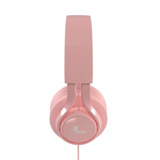 [XTH-355] Audífonos Alámbricos Xtech Cutie 3.5mm con Micrófono Color Rosa
