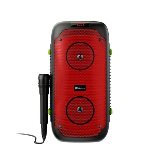 [KLS-100] Bocina Bluetooth Portátil  Klip Xtreme BoomFire 80W Color Negro