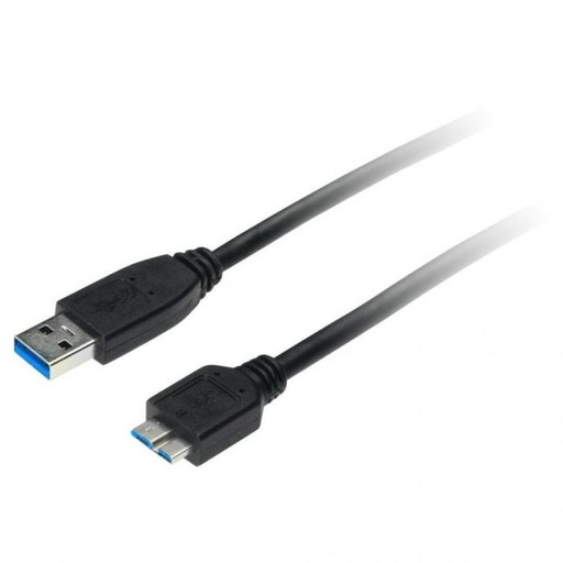 [XTC-365] Cable para Discos Duros Externos Xtech XTC-365 Micro USB B a USB A Color Negro