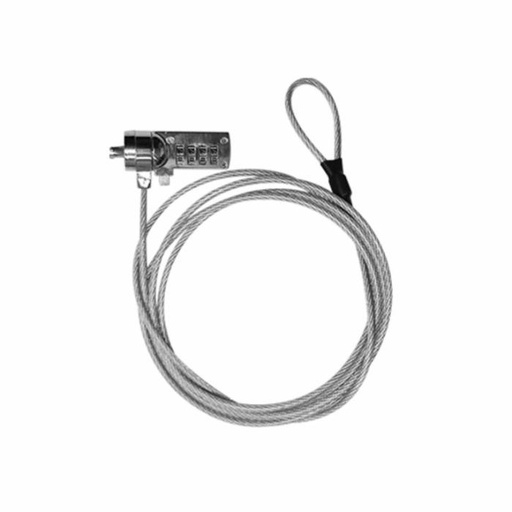 [XTA-110] Cable de Seguridad Xtech XTA-110 De 4 Dígitos para Laptop 1.83m