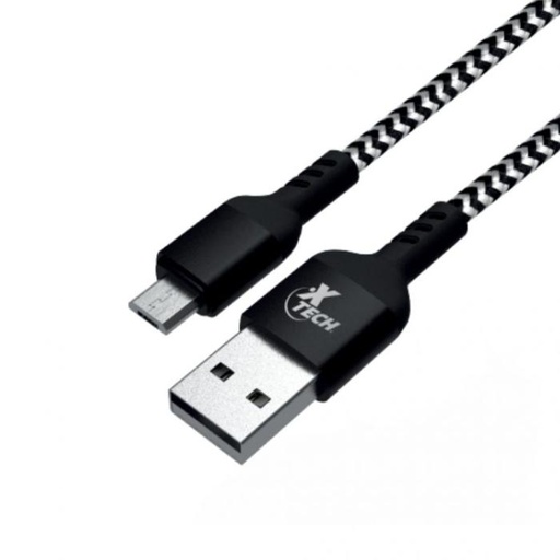 [XTC-366] Cable Trenzado Xtech XTC-366  Micro USB 1.8 Metros