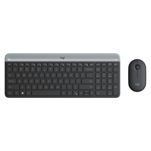 [920-009266] Combo de Teclado y Mouse  Logitech MK470 Inalámbrico Slim en Español