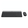 [920-009266] Combo de Teclado y Mouse  Logitech MK470 Inalámbrico Slim en Español