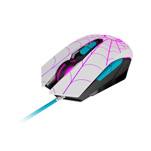 [XTM-M520SG] Mouse Xtech Edición Spider Gwen Gaming USB 2400 DPI