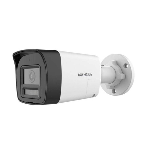 [DS-2CE16D0T-LXTS] Mini Cámara Hikvision Tipo Bala de Seguridad 1080P 2MP con Sirena y Audio Bidireccional