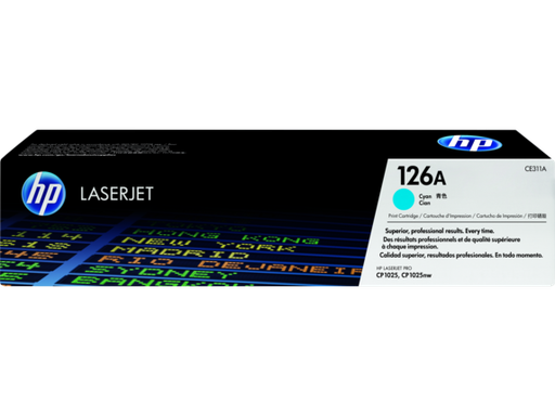 [CE311A] Cartucho de Tóner H.P. 126A Color Cyan Laserjet Original