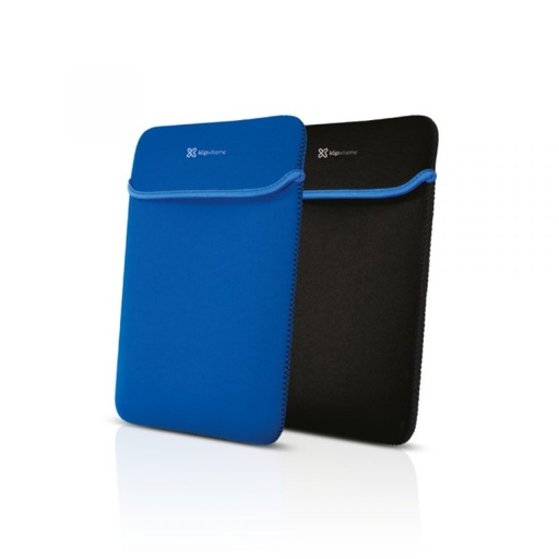 [KNS-415BL] Funda Klip Xtreme KNS-415BL para Notebook Reversible de 15.6'' Azul y Negro
