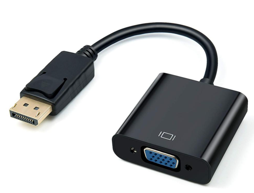 [ARG-CB-0056] Adaptador Argom Tech de Display Port a VGA ARG-CB-0056 Macho a Hembra