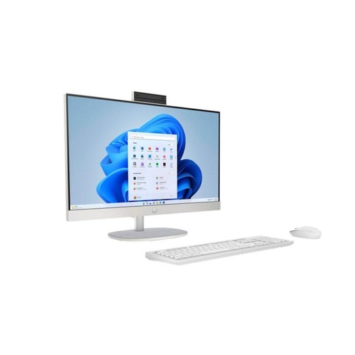 [BA1V5LA#ABM] All in One H.P 24-cr0250la AMD Ryzen 5 7520u 8GB 512GB SSD 23.8" W11H Blanco