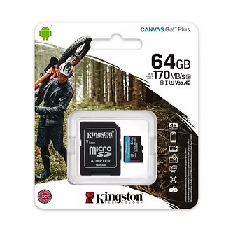 [SDCG4/64GB] Memoria Kingston de 64GB con Adaptador SD