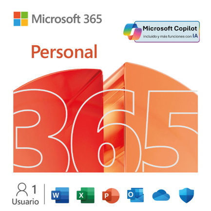[EP2-32316] Microsoft ESD Office 365 Personal 12 Meses Licencia Suscripción 1 Usuario Download