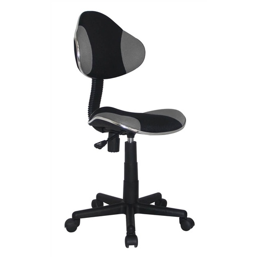 [QZY-G2B] Silla de Oficina QZY-G2B sin Brazos Color Negro/Gris