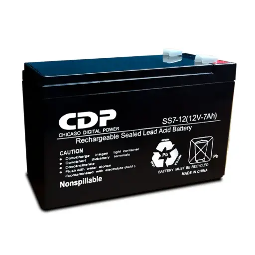 [CDP011] Bateria CDP CDP011 12-7AH  ACIDO PLOMO 