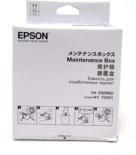[T04D100] Caja de mantenimiento Original Epson L6170 L6270 L6171 L6190 L6290 L6191 L14150 M1170 M1180 M2170 M2180 M3170 M3180 