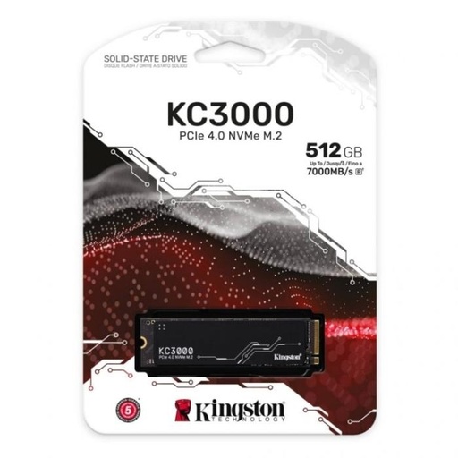 [SKC3000S/512G] Unidad de Estado Solido-Kingston-SKC3000S/512G-De 512GB