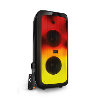 [KLS-662] Bocina Portatil Klip Xtreme Color Negro + Micrófono Inalámbrico