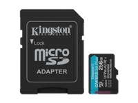 [SDCG4/256GB] Tarjeta microSD Kingston Canvas Go! Plus 256GB