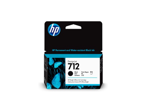 [3ED71A] Cartucho de Tinta HP DesignJet 712 Negro de 80 ml 