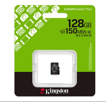 [SDCS3/128GB] Tarjeta de Memoria MicroSD Kingston SDCS3/128GB Clase 10 de 128GB (Incluye Adaptador SD) 