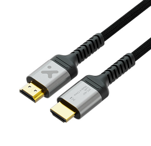 [XTC-637] Cable Xtech XTC-637 HDMI 2.1 de ultra alta velocidad 8K macho a macho 1.8 mts