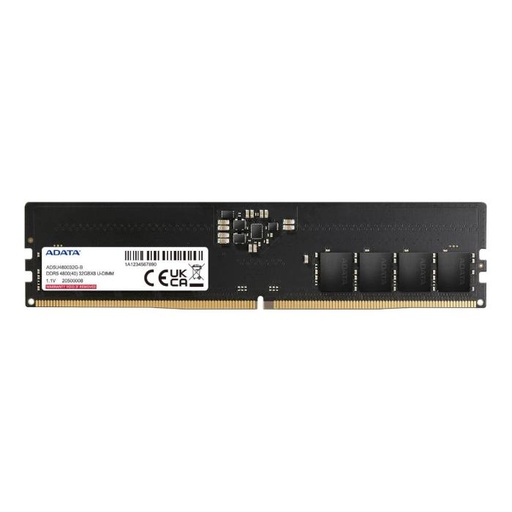 [AD5U560016G-S] Memoria RAM ADATA DDR5 DIMM de 16GB 5600Mhz 1y
