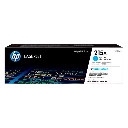 [W2311A] Cartucho de Tóner H.P. 215 Cyan Laserjet Original