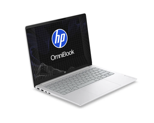 [D4EU0LA#ABM] HP Omni Clamshell - Notebook - 14" - Intel Core Ultra 5 120U / 4.8 GHz - 8 GB - DDR5 SDRAM - 512 GB - Integrated graphics - Windows 11 Home - Silver