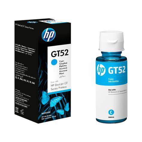 [M0H54AL] Botella de Tinta HP GT52 CYAN M0H54AL