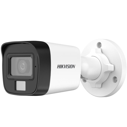 [DS-2CE16K0T-EXLF(2.8MM)] Cámara Hikvision DS-2CE16K0T-EXLF(2.8mm) 3K Tipo Minibala fija con luz Híbrida Inteligente 